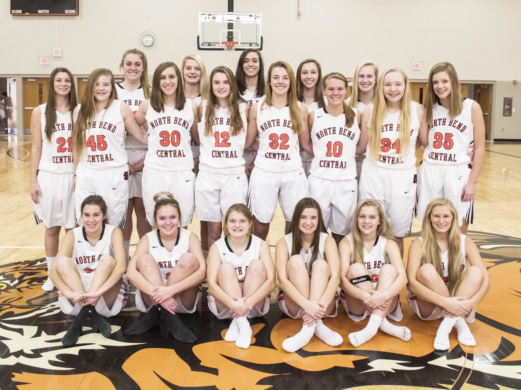 North Bend girls basketball